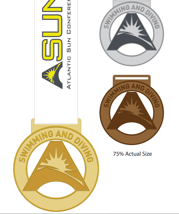 CONF-ASUN ASN5 Medals